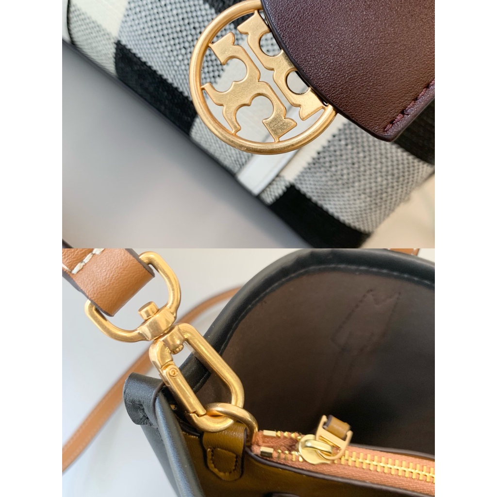 81929  Original TB canvas with cowhide women's shoulder bag crossbody hand bag  ttb