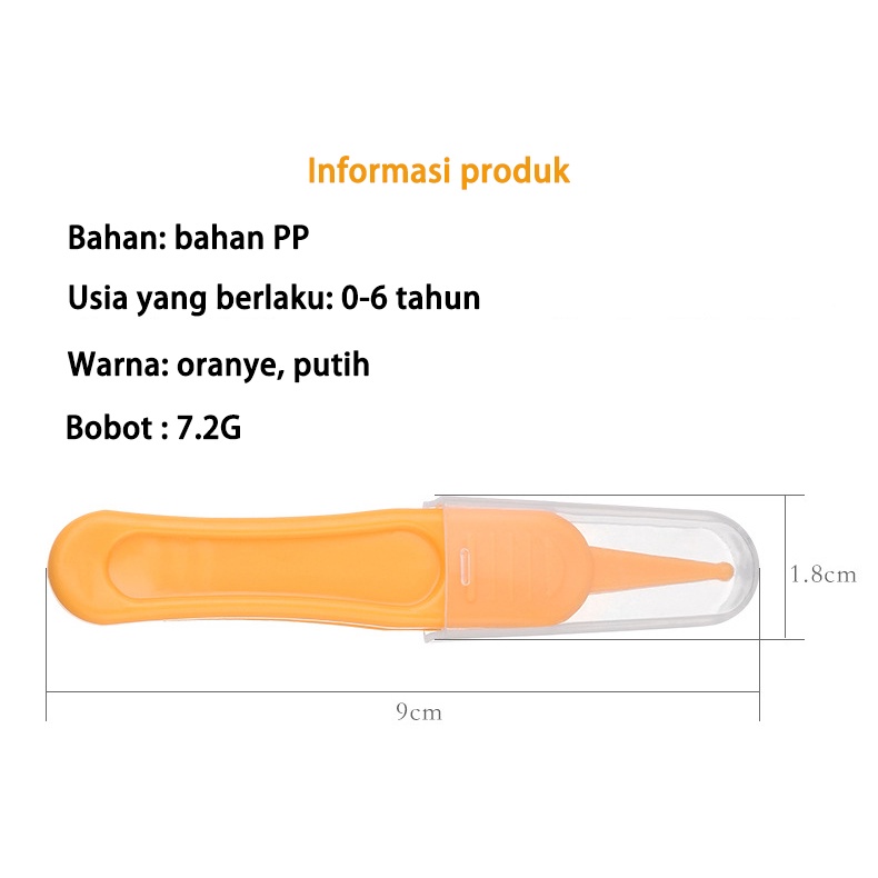 Pemancung hidung/Jepitan pembersih hidung &amp; upil bayi/Penjepit hidung  (B61)