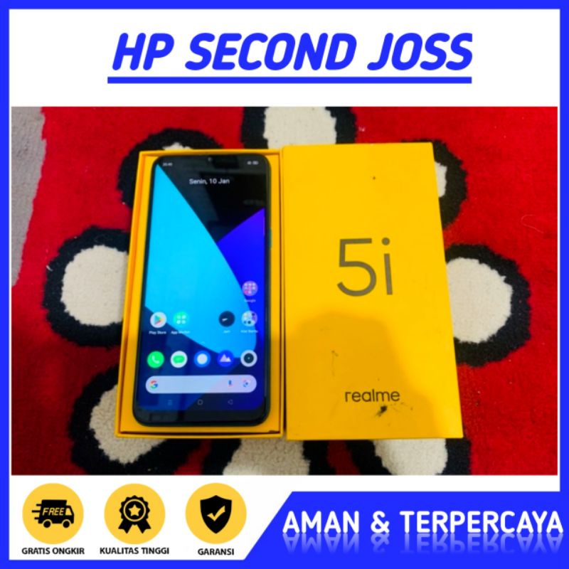 Realme 5i Ram 4/64 GB Second Bergaransi