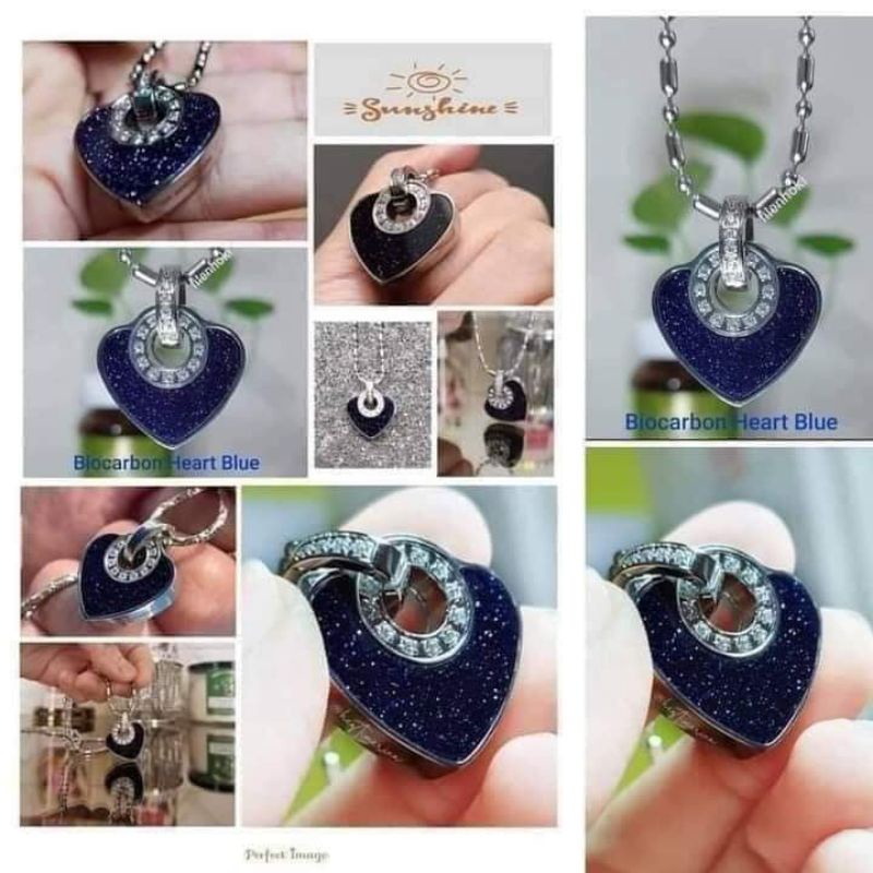 Kalung Kesehatan Love Blue Mci second