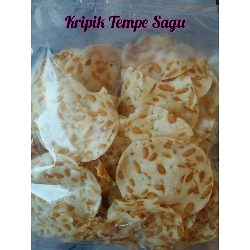 

Kripik Tempe Sagu 250 gram Renyah, Gurih Grosir Snack Kiloan