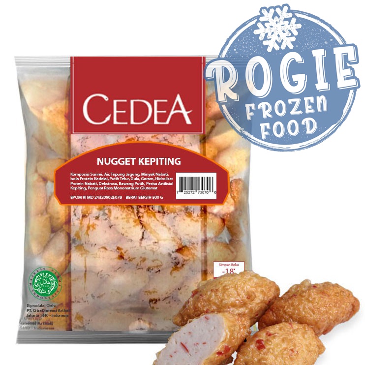 

Cedea Nugget Kepiting 200gr