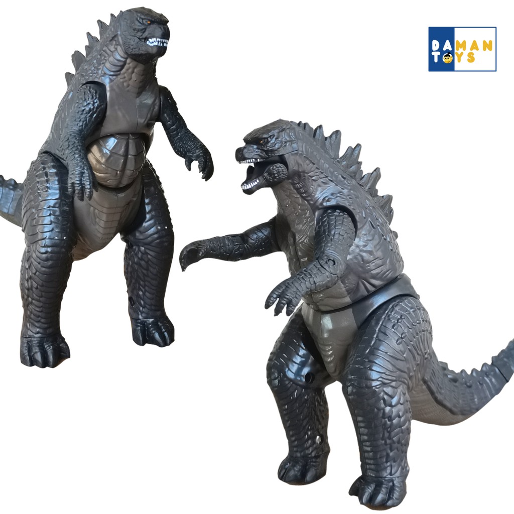 Godzilla 2014 Tail Strike Attack Godzila Smash Strike Figure King of Monster Kaiju Mainan anak laki