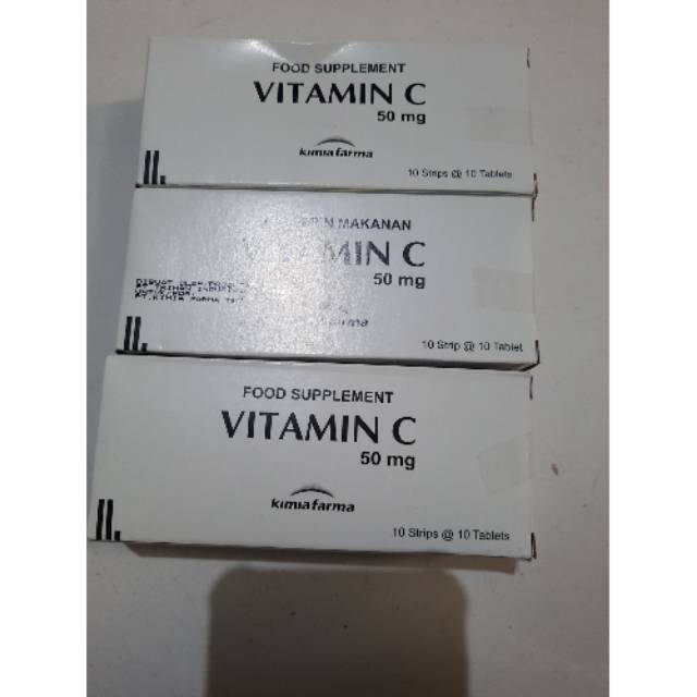 Vitamin c 50mg Kimia Farma