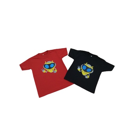 KAOS ANAK USIA 1-6 TAHUN GAMBAR RIKO RICO THE SERIES ROBOT QIIO