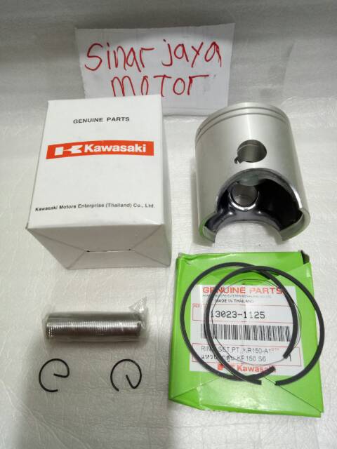 Piston kawasaki ninja r. Ninja rr. Os 200 pin 15 made in thailand