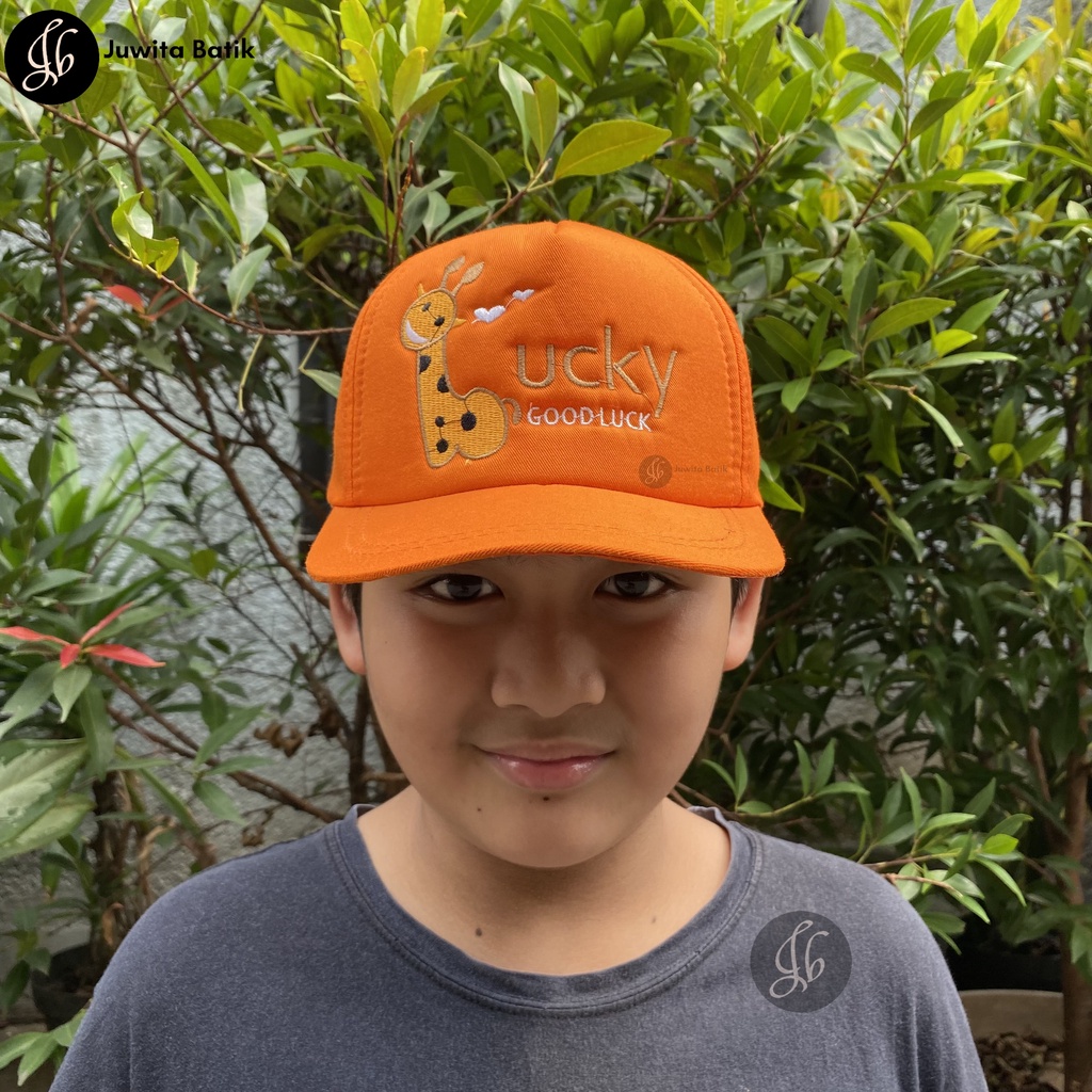 Topi Baseball Anak Good Lucky Jerapah Topi Anak Lucky