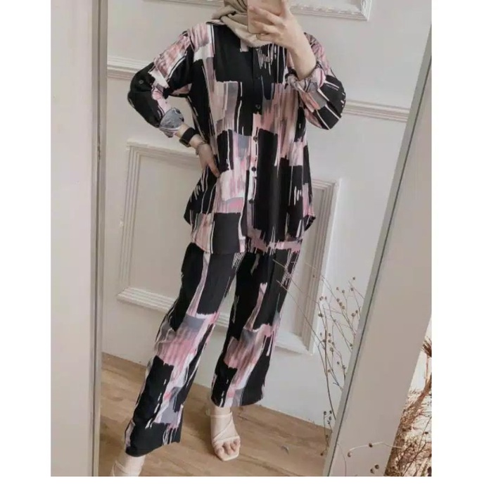 Setelan Jumbo Ld120/ Setelan Wanita Jumbo/ one set Jumbo / setcel Jumbo / Setelan Rayon Jumbo