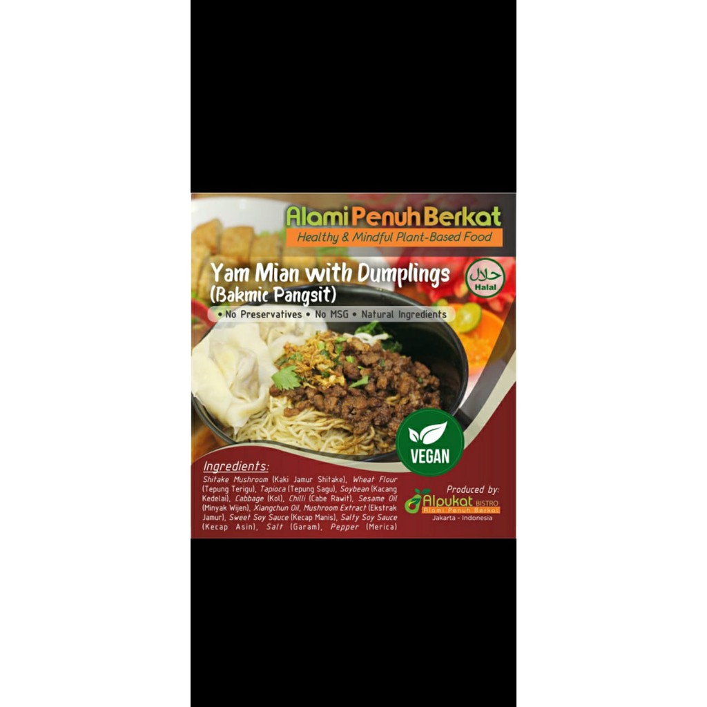 

Yam Mian with Dumpling