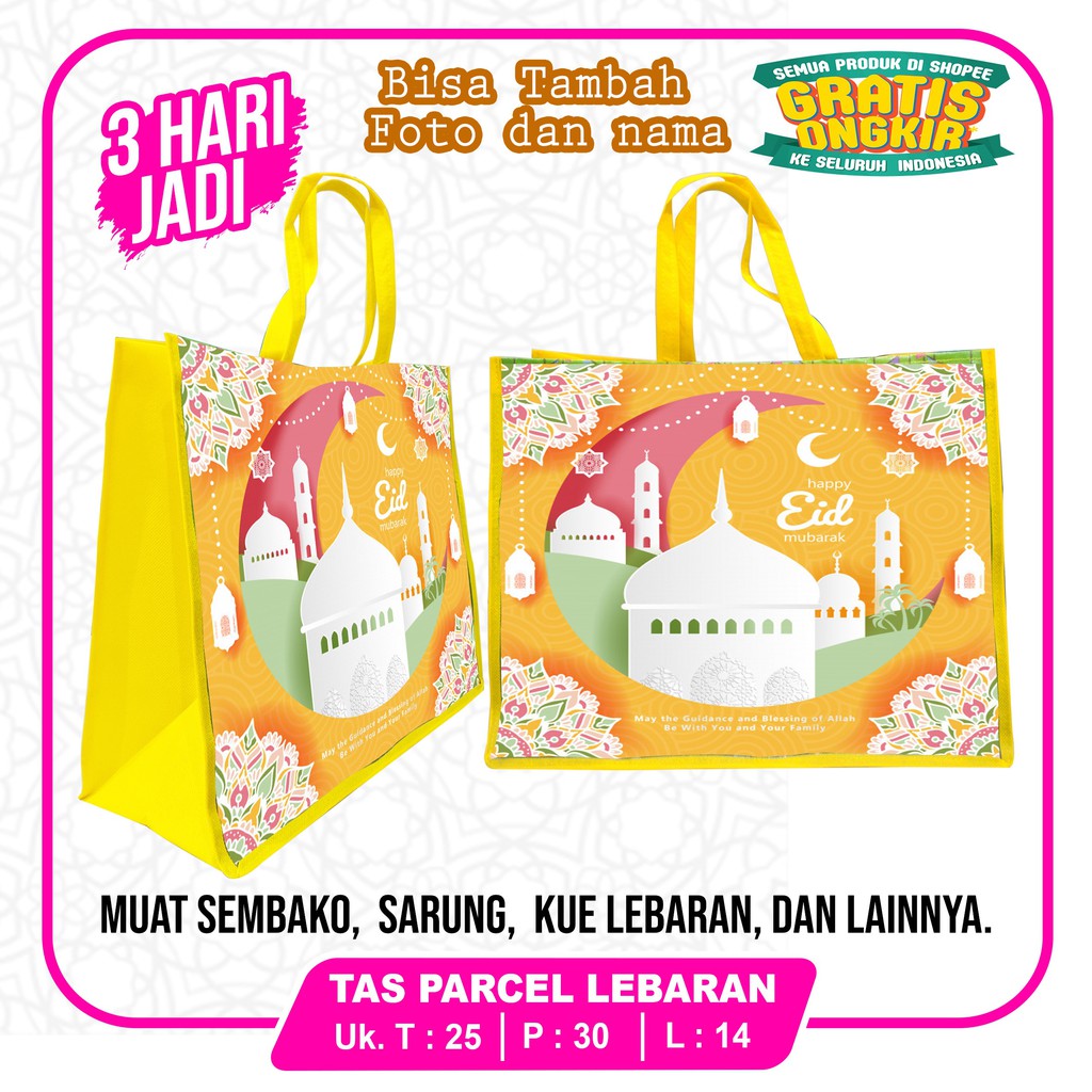 

TAS LEBARAN - TAS PARCEL - BINGKISAN LEBARAN - SOUVENIR LEBARAN - TAS IDUL FITRI