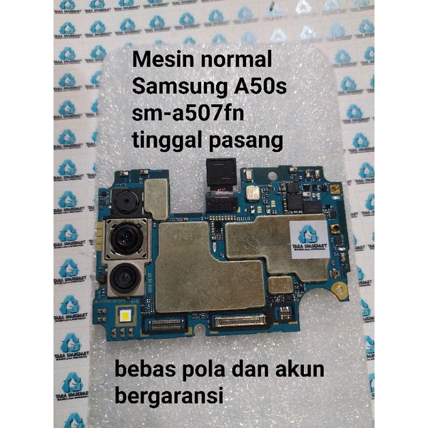 Mesin Samsung A50s NFC , Sm-a507FN ram 4/64GB hidup normal ,copotan asli Samsung tinggal pasang bergaransi