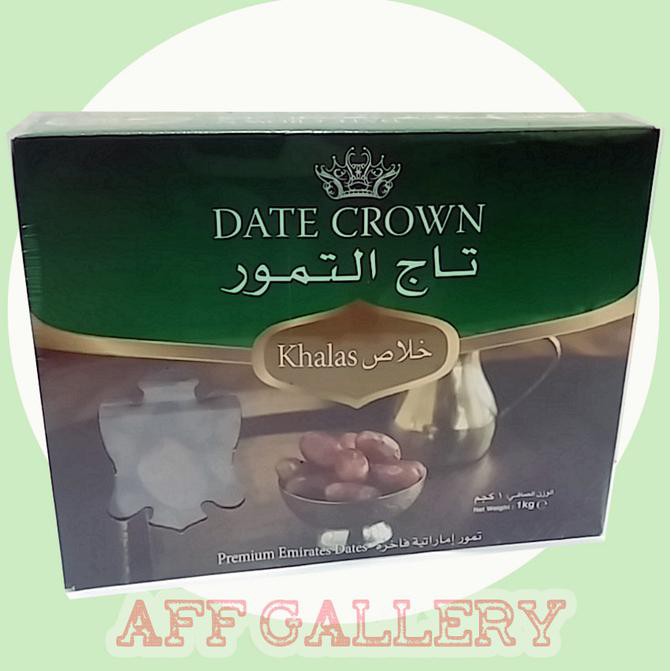 

STOK TERBATAS Kurma Dates Crown Premium Khalas 1kg | Date MURAAH