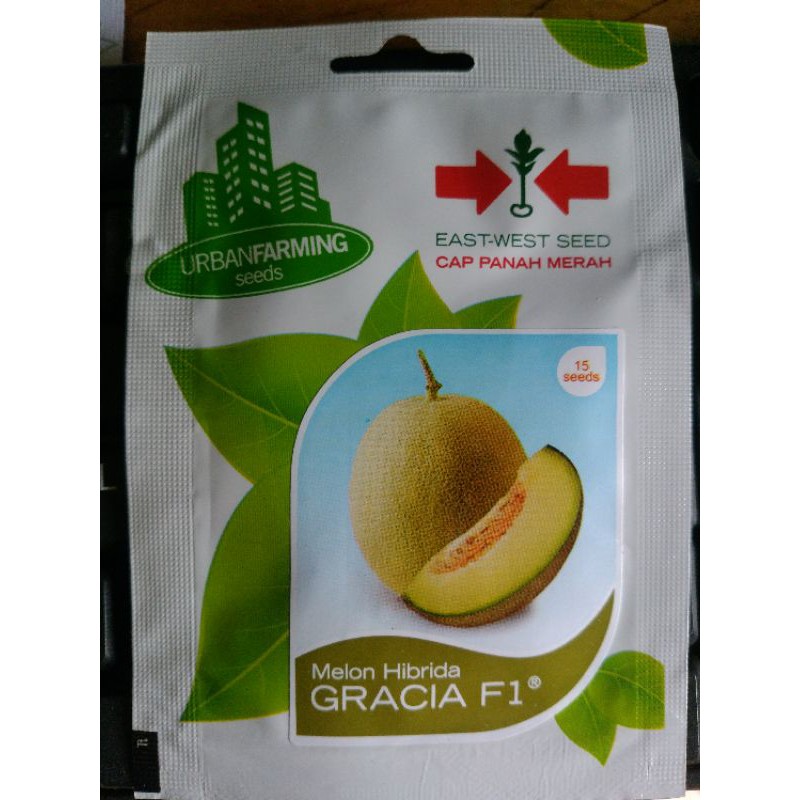 Benih Melon Gracia F1 Cap Panah Merah 15 biji