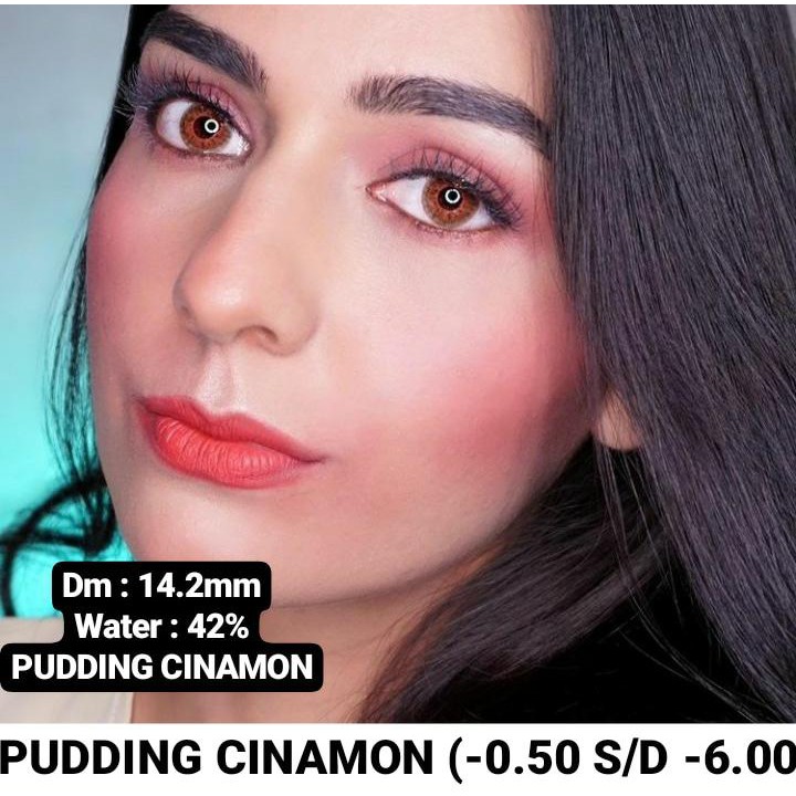 SOFTLENS PUDDING CINAMON (-0.50 S/D -6.00)