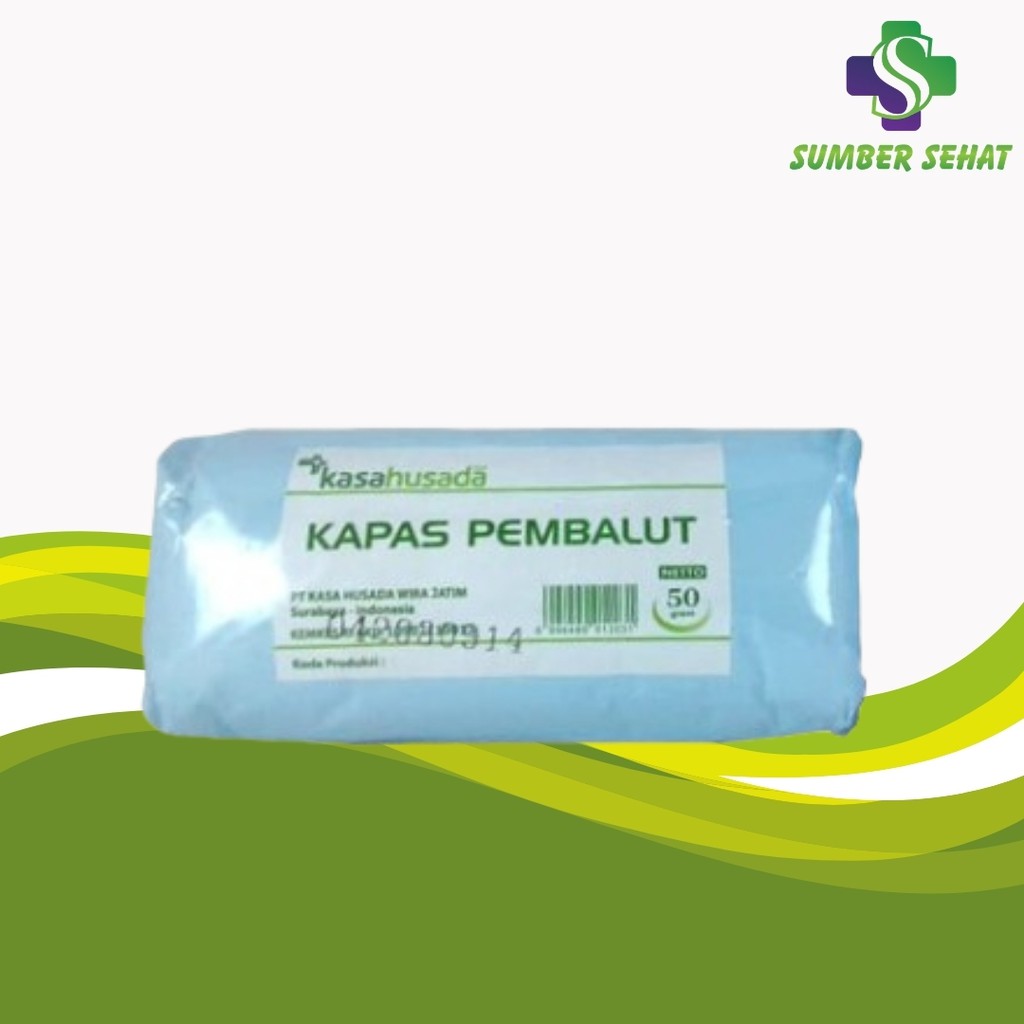 KAPAS PEMBALUT 50 GRAM HUSADA