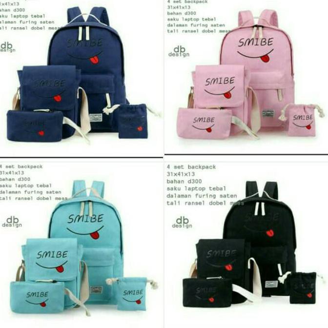 Terbaru Tas Backpack Smibe 4in1 Terpercaya