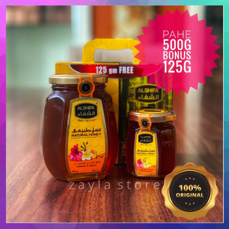 

Madu Asli Murni Arab Al Shifa Alshifa Assyifa 500gr Free 125g