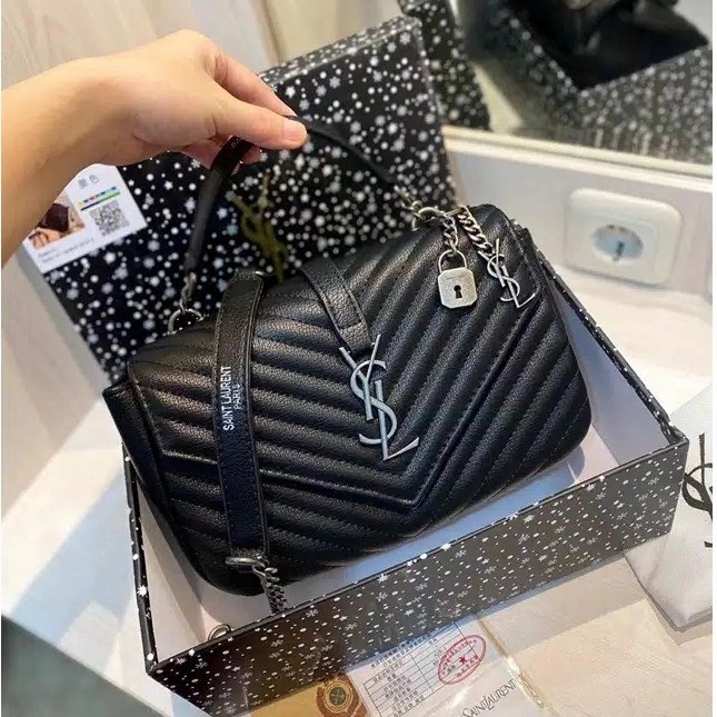 FASHION WANITA TAS WANITA TAS YSL LOAN ORIGINAL IMPORT FREE BOX