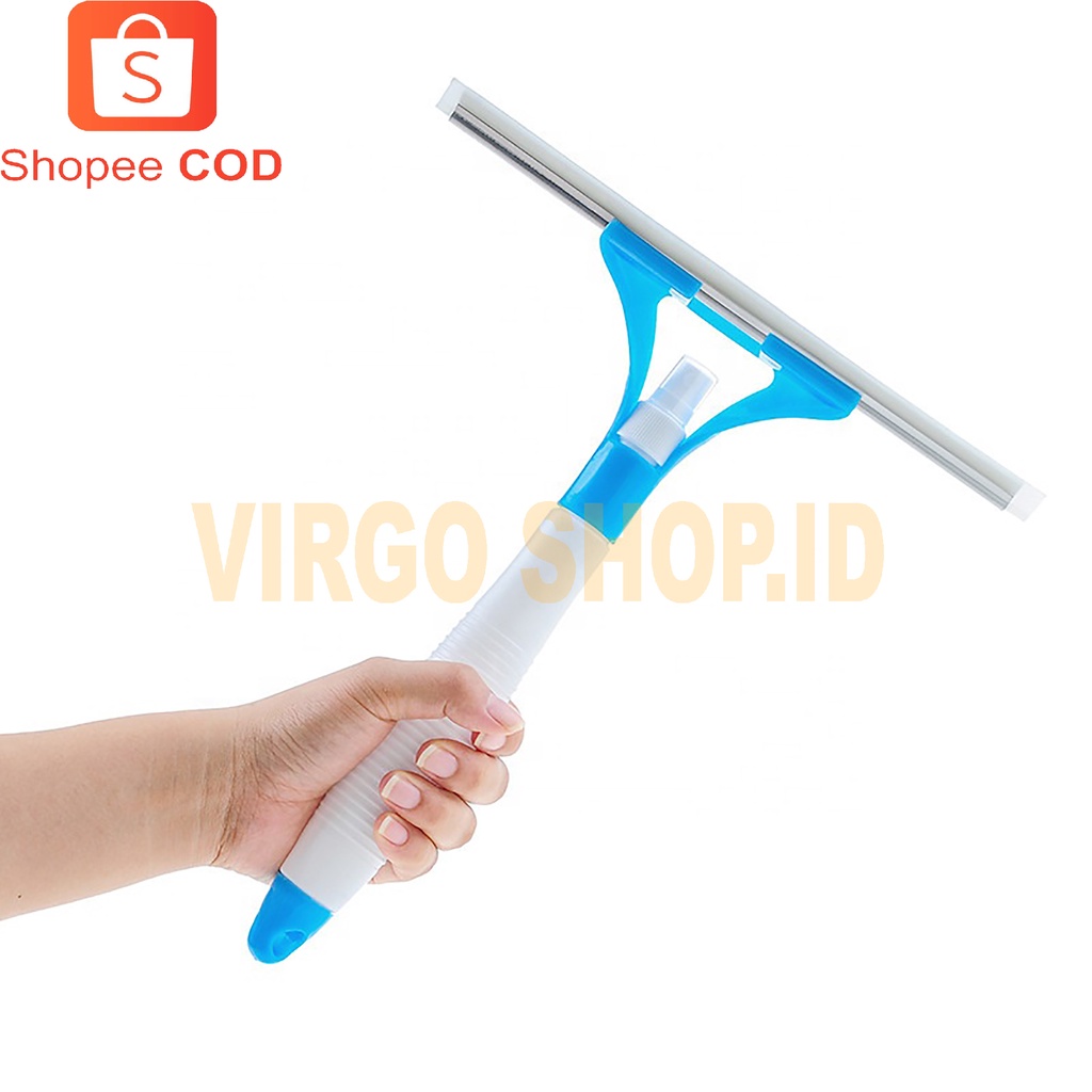 Spray Window Cleaner 2 in 1 / Wiper Pembersih Kaca Serbaguna / Wiper / Kaca / Pembersih / Cleaner / Perlengkapan Rumah / Window Cleaner