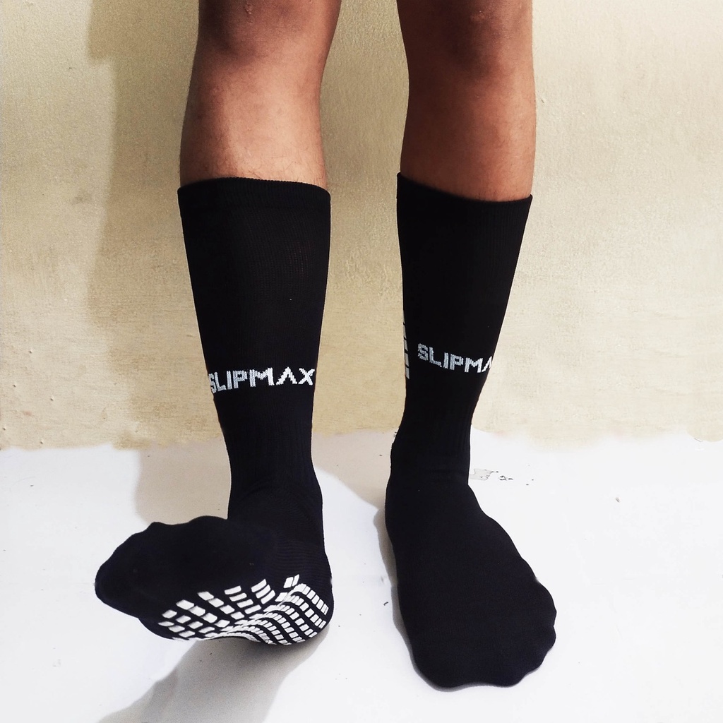 KAOS KAKI FUTSAL ANTISLIP / KAOS KAKI BOLA PENDEK / KAOS KAKI SETENGAH BETIS/ KAOS KAKI GRID MERK SLIPMAX