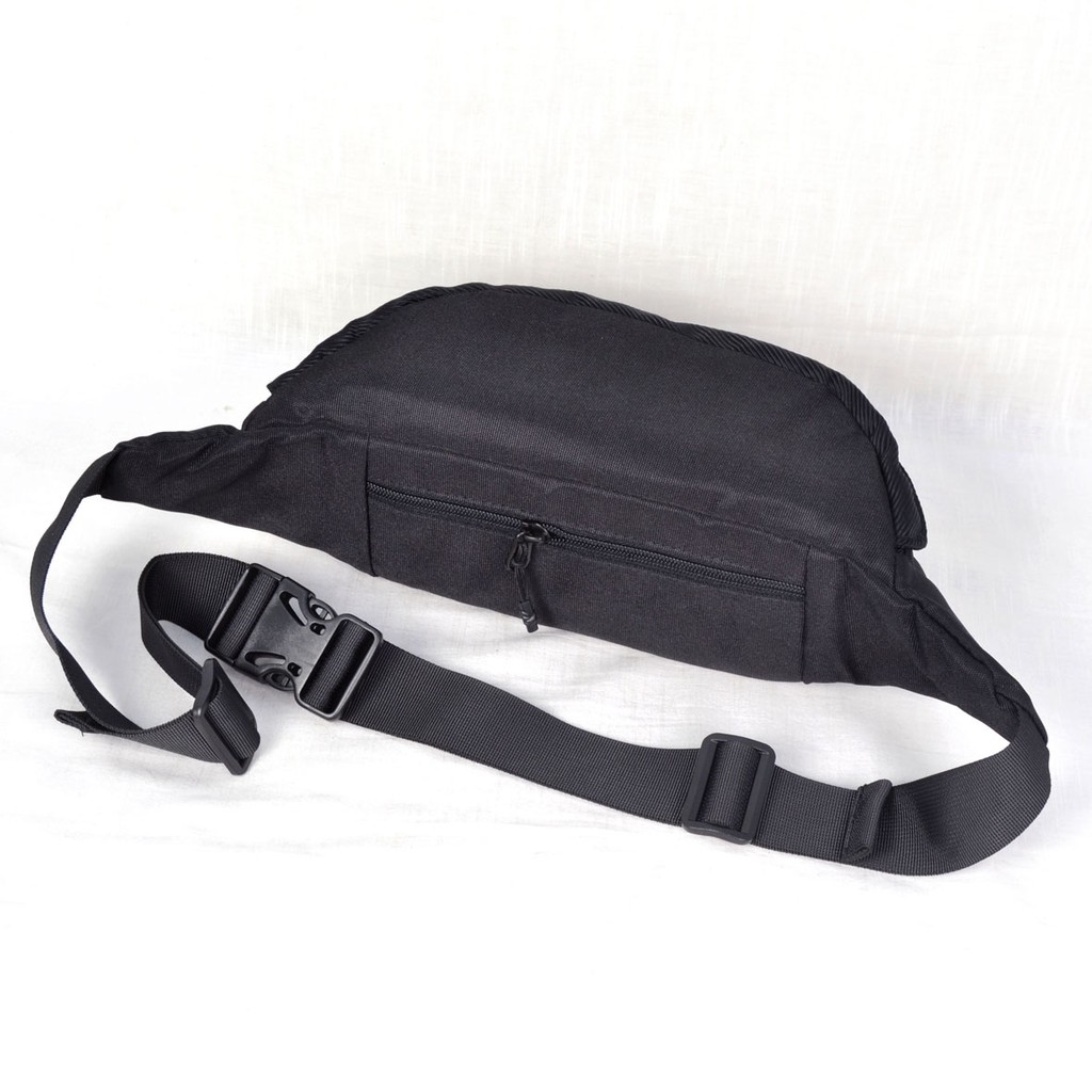 Tas Pria - Tas Pinggang Pria - Waistbag Cruiser Pria Hitam - Tas pinggang Pria Import 7657-3