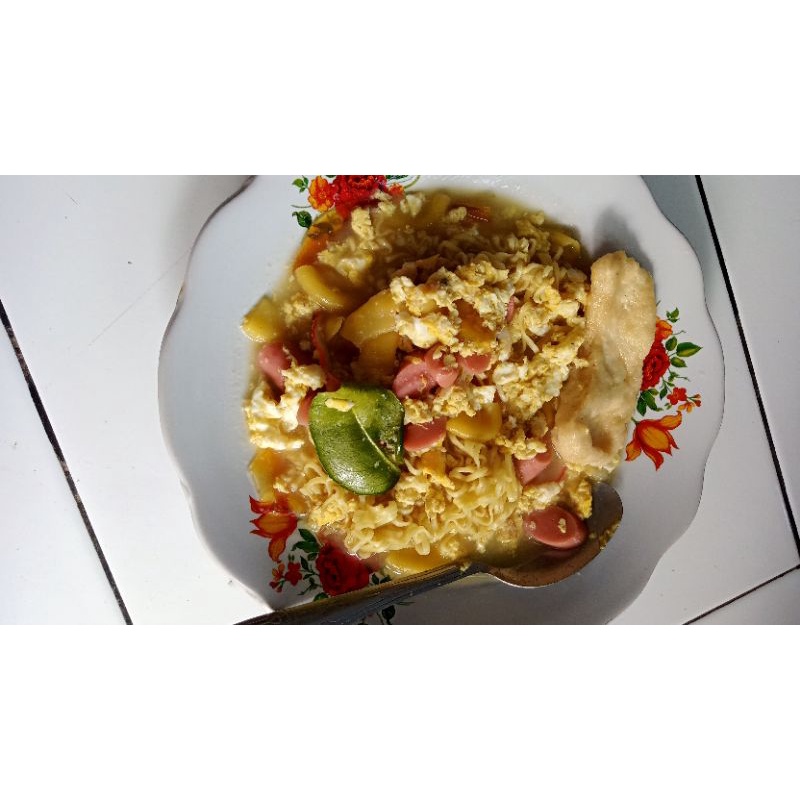 

seblak kering bumbu kencur