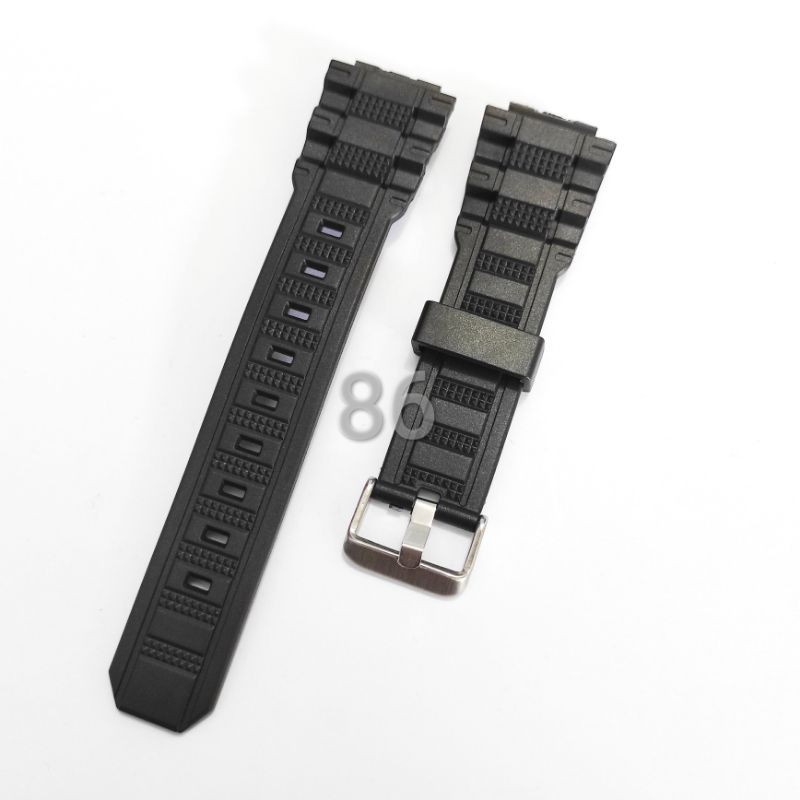 Q&amp;Q QQ QnQ M 146 M-146 M146 Rubber Strap Watch Black