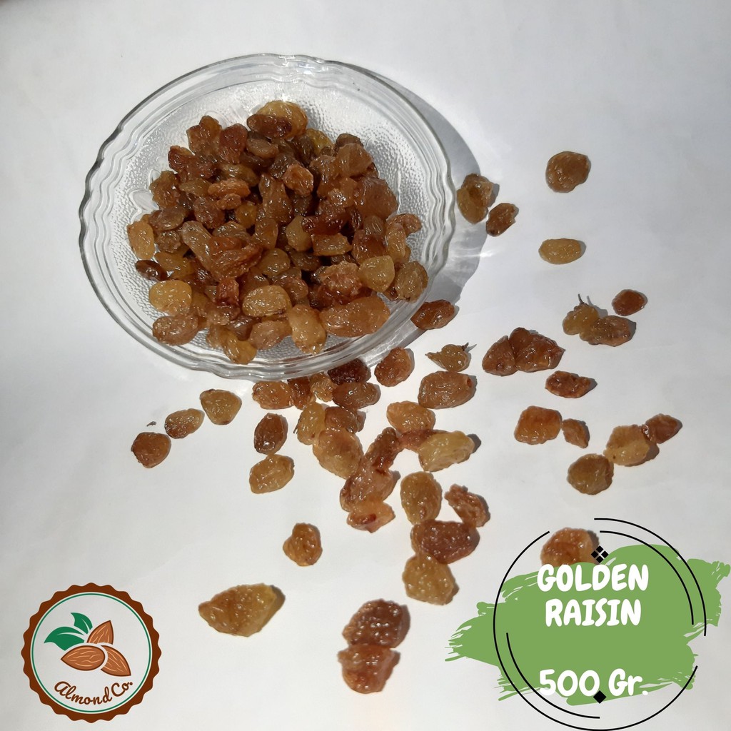 

Kismis Golden Raisin Kuning Organic 500 Gram