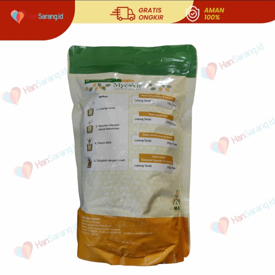 MycoVir Micoriza Penyubur Tanaman 1 Kg