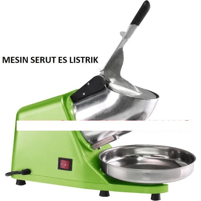 Mesin Serut Es Listrik Ice Crusher Electric Gilingan Otomatis