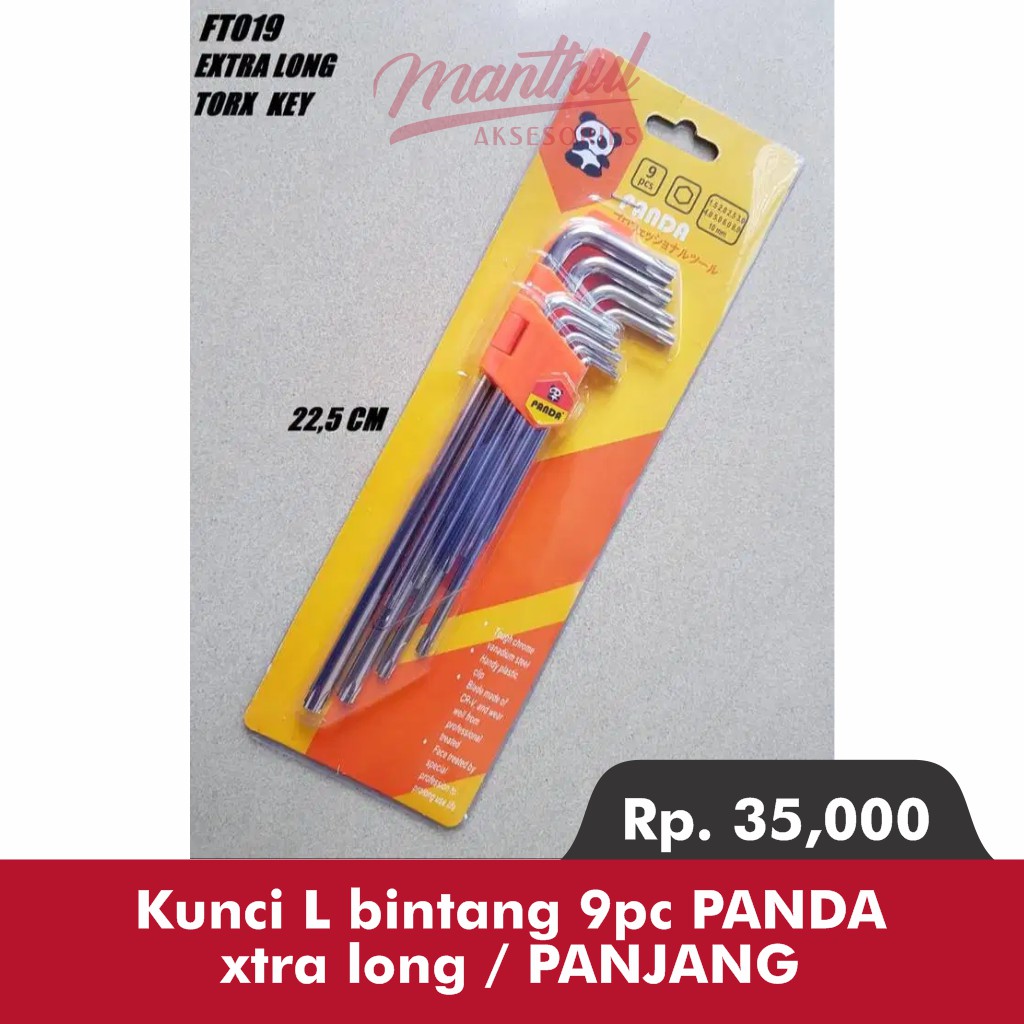 Kunci L PANDA xtra long / PANJANG