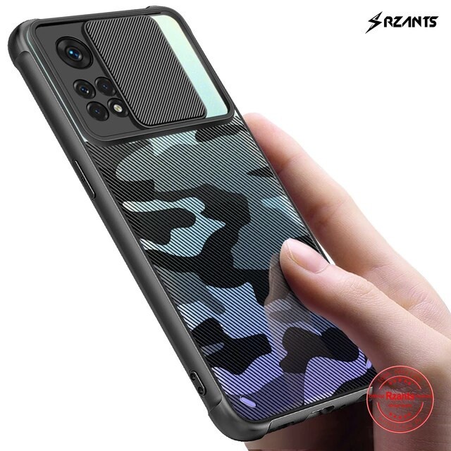 XIAOMI REDMI NOTE 11 / NOTE 11 PRO 5G 4G / NOTE 10 10S / NOTE 10 PRO SOFT CASE CAMO CAMERA PROTECTOR