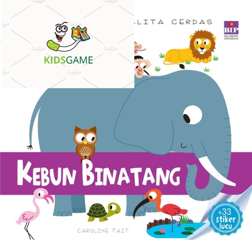 

Buku Pengetahuan Anak : Ensiklopedia Balita Cerdas Kebun Binatang
