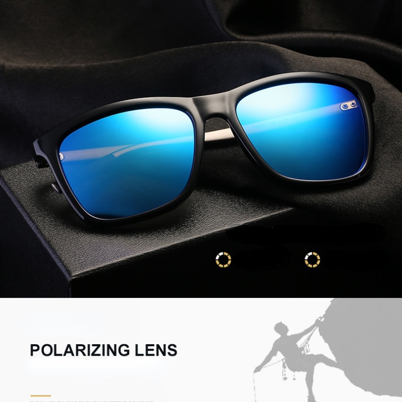 Kacamata Hitam polarized Bahan aluminum magnesium Warna-Warni Untuk Pria Dan Wanita