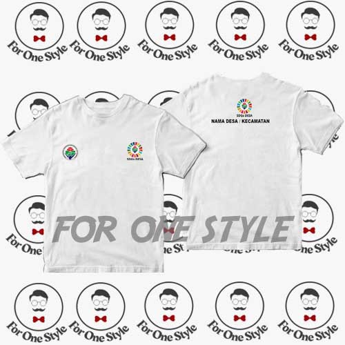 Kaos SDGs 02 - Kaos Baju SDGs Desa dan logo KEMENDESA FREE NAMA DESA - Kaos KEMENDESA - KAOS