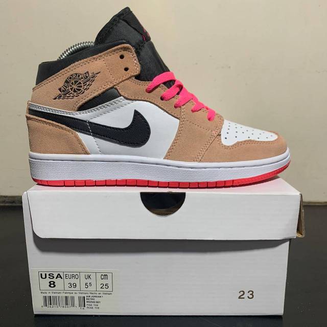 Jordan 1 Mid Crimson Tint