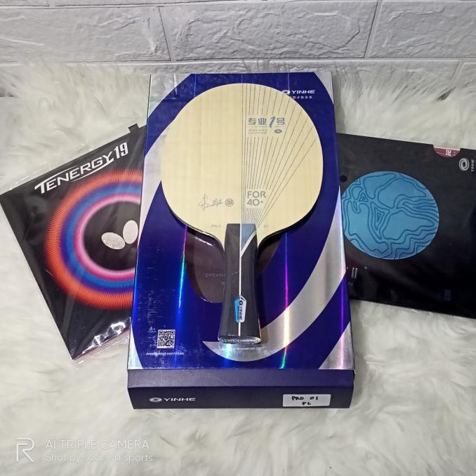 Diskon Paket Bet Pingpong Tenis Meja Yinhe 01 Pro Plus Tenergy 19 Ada Diskon