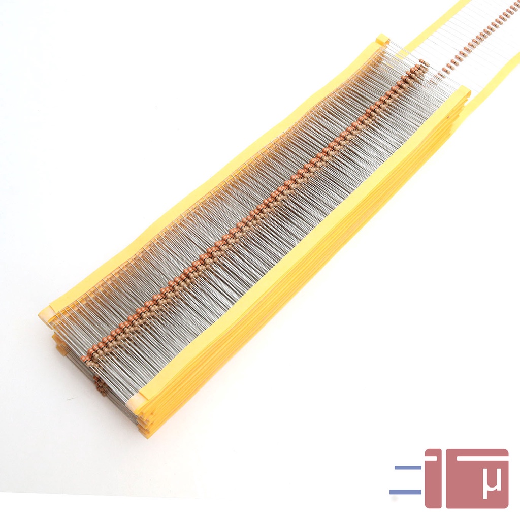 x10 Resistor 33R 33 Ohm 1/4W Karbon 5% Taiwan Kaki Tembaga