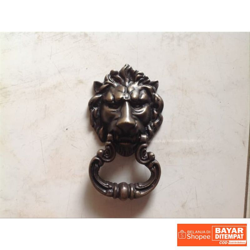 Door knocker - Ketukan pintu kuningan antik Ket 05 Termurah