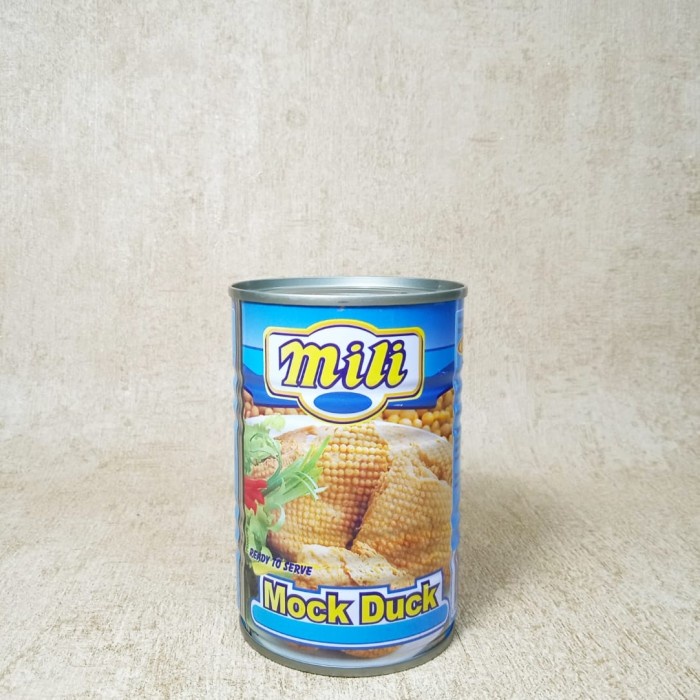 

Kalengbuah- Mili Mock Duck 280Gr / Bebek Kaleng / Makanan Kaleng -Buah-Kaleng.