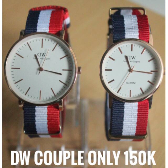 Jam tangan Couple Daniel Wellington