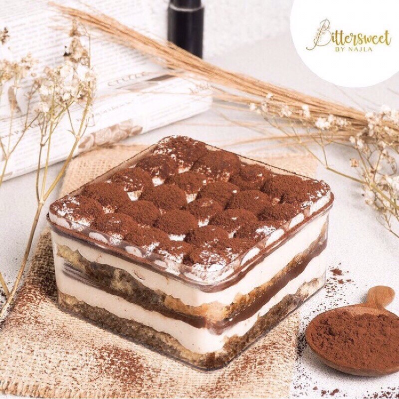 Jual BITTERSWEET BY NAJLA Tiramisu Dessert box Shopee Indonesia