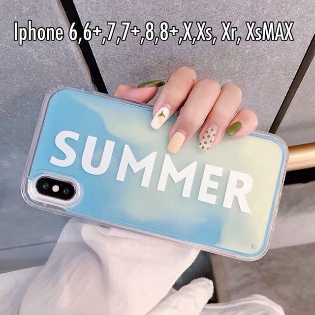 Summer Glow Watercase Iphone 6 6s 6s+ 6+ 7 7+ 8 8+ X Xs Xr XsMAX 11 11pro 11promax