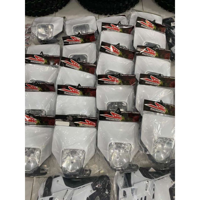 batok lampu husqvarna snd headlamp husqvarna merk SND