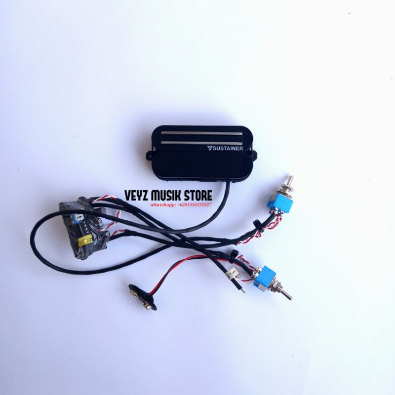 Sustainer hotrail Hambucker 3 mode | Pickup neck gitar elektrik
