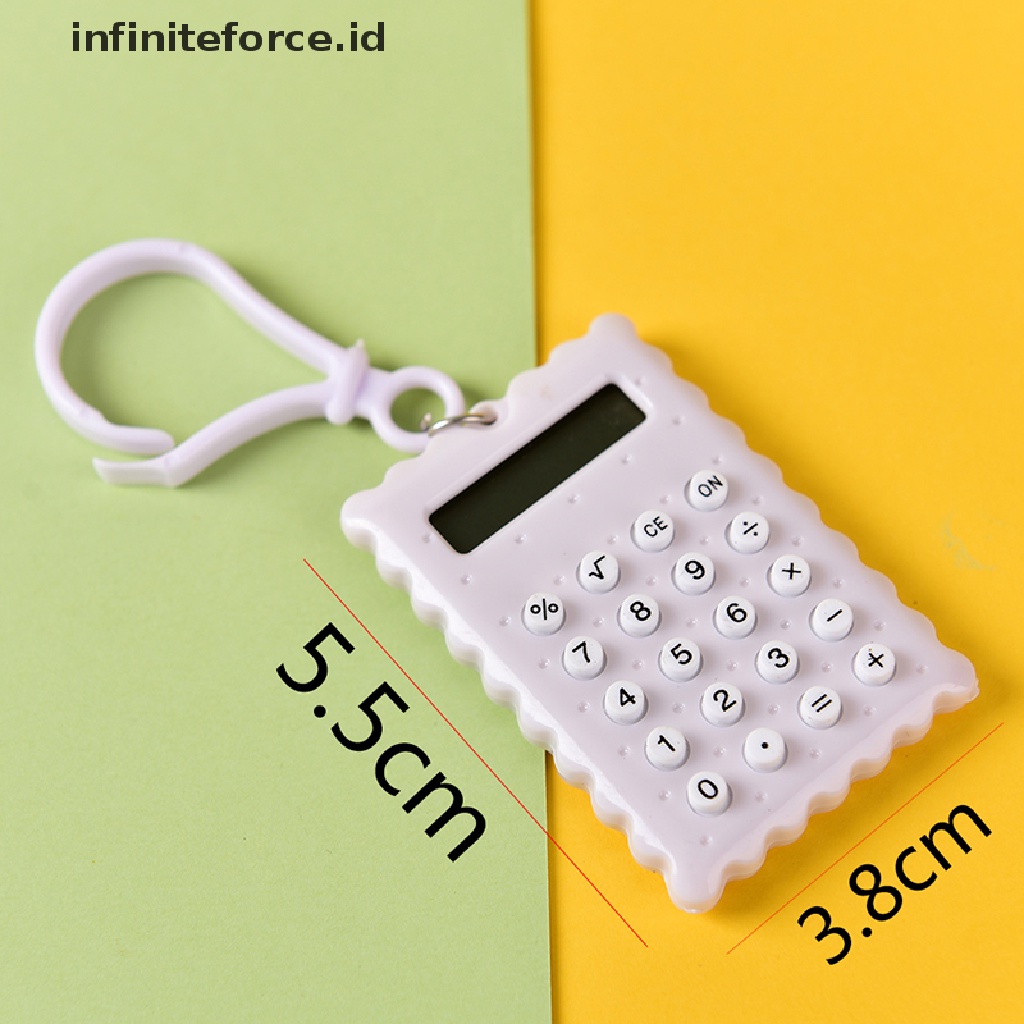 (Infiniteforce.Id) Kalkulator Elektronik Mini 8 Digit Bahan Plastik