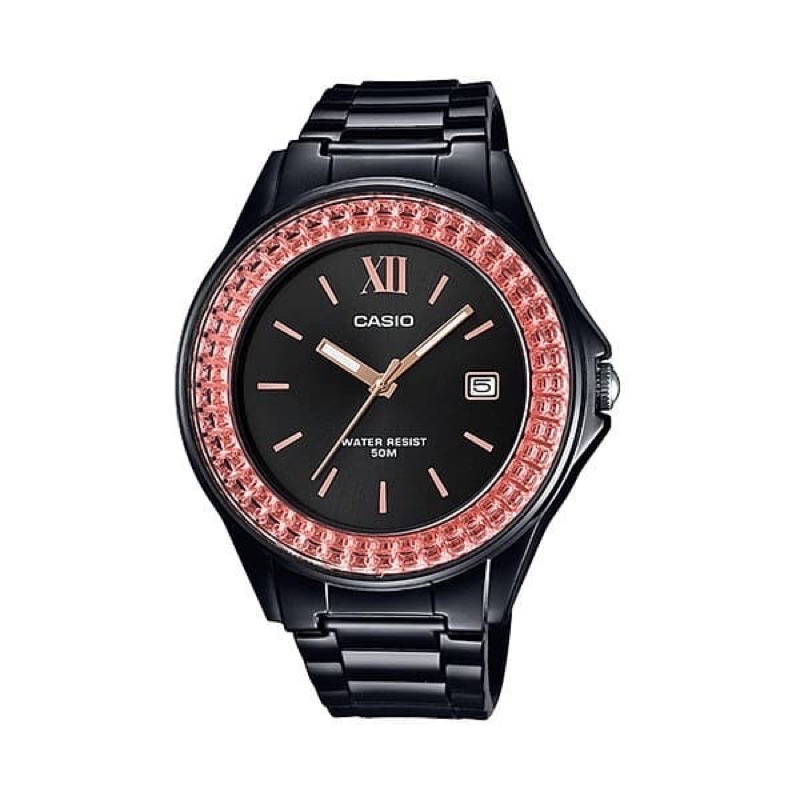 JAM TANGAN WANITA ANALOG CASIO STANDARD LX-500H-1EV ORIGINAL TERBARU
