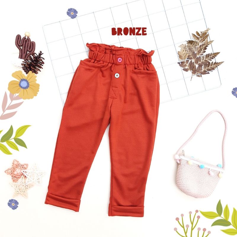 Lolly Pants Celana Panjang Anak Cewek Size SML XL XXL Untuk Anak Usia 1 sd 7 Tahun Celana Anak Cewek