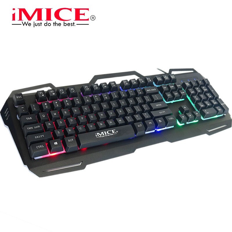 iMice Gaming Keyboard RGB Backlit - AK-400 - Black