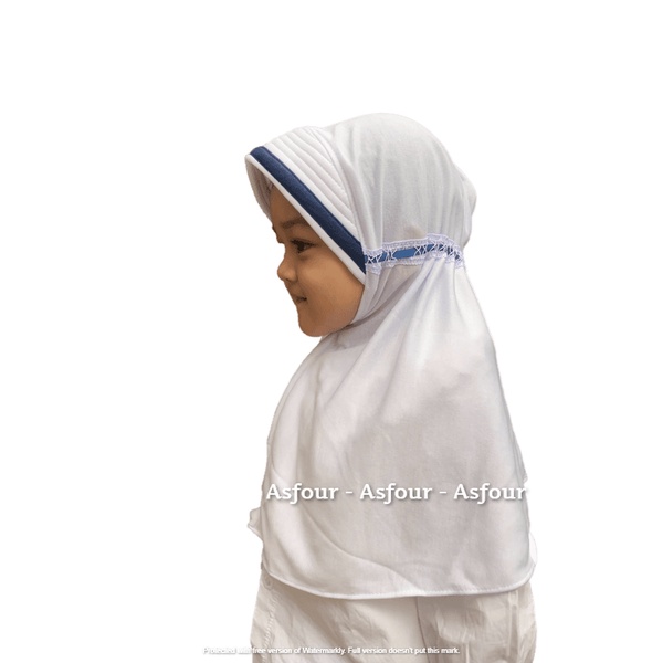 JILBAB KERUDUNG Anak sekolah SD serut pita Lis KERUDUNG JILBAB INSTAN ANAK SD SMP DEWASA UKURAN M BAHAN KAOS PE DOUBLE